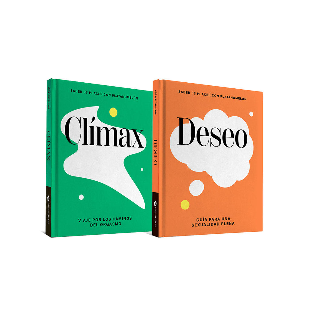 Pack libros Deseo y Clímax: Saber es placer Pack libros Platanomelón 1