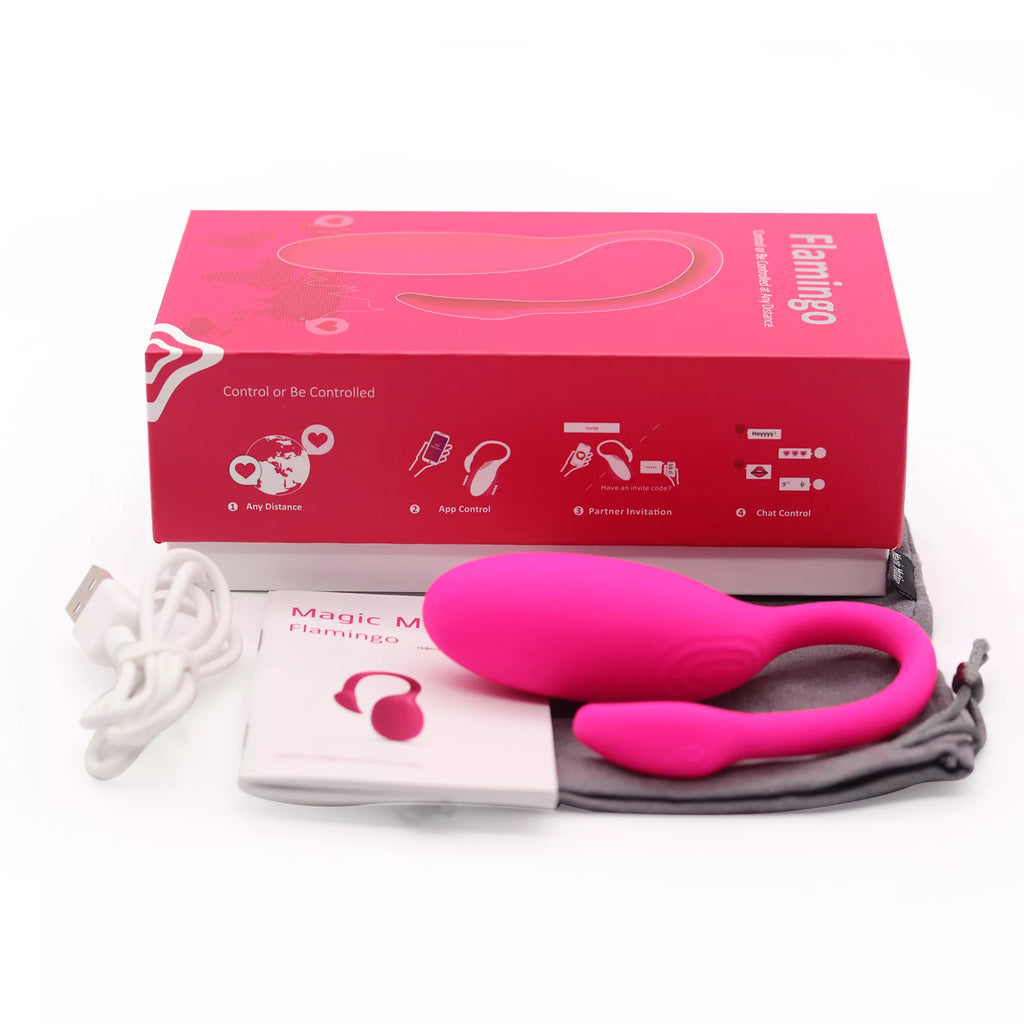 Flamingo Vibrador parejas Magic Motion 3