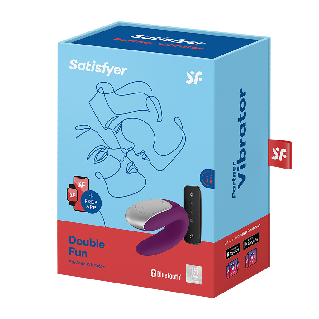 Satisfyer Double Fun Connect App Vibrador parejas Satisfyer 5