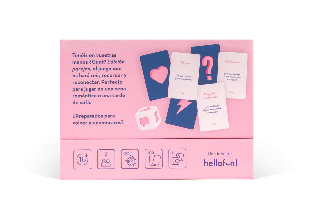 Juego de pareja ¿Guat? Juego erótico Hellofun 3