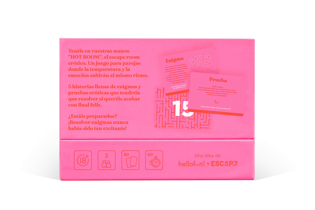 Hotroom Escape Room Erótico Juego erótico Hellofun 4