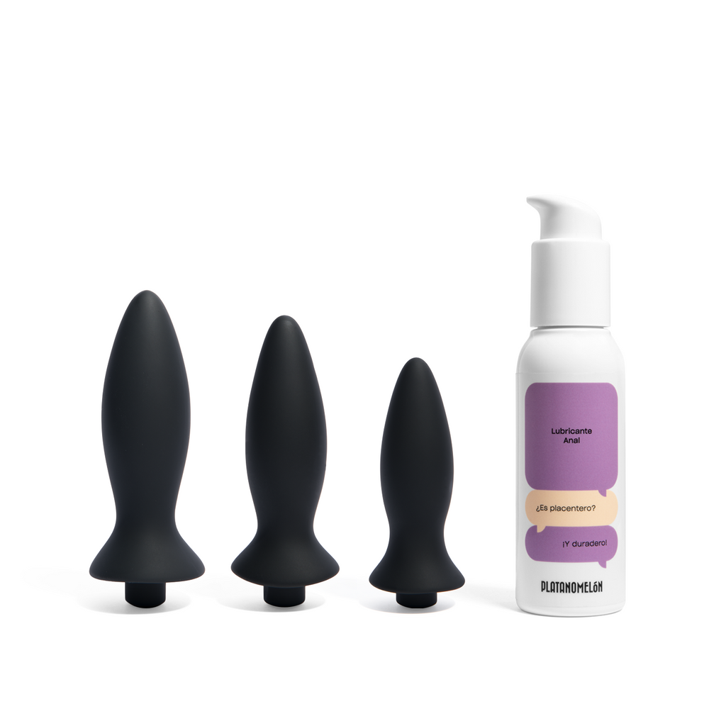 T-rex + Lubricante anal Pack Platanomelón 2