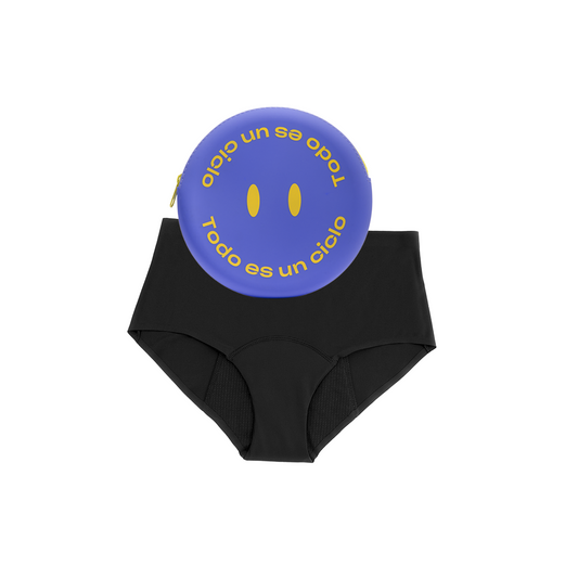 Braguitas menstruales Kiwitas Comfy + Neceser íntimo