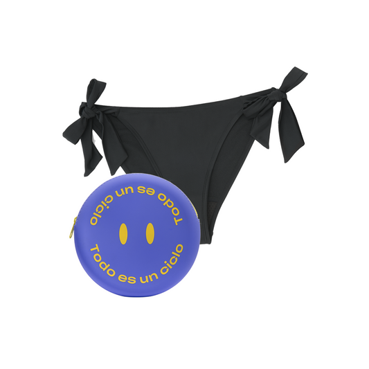 Bikini menstrual Kiwitas Playa + Neceser íntimo