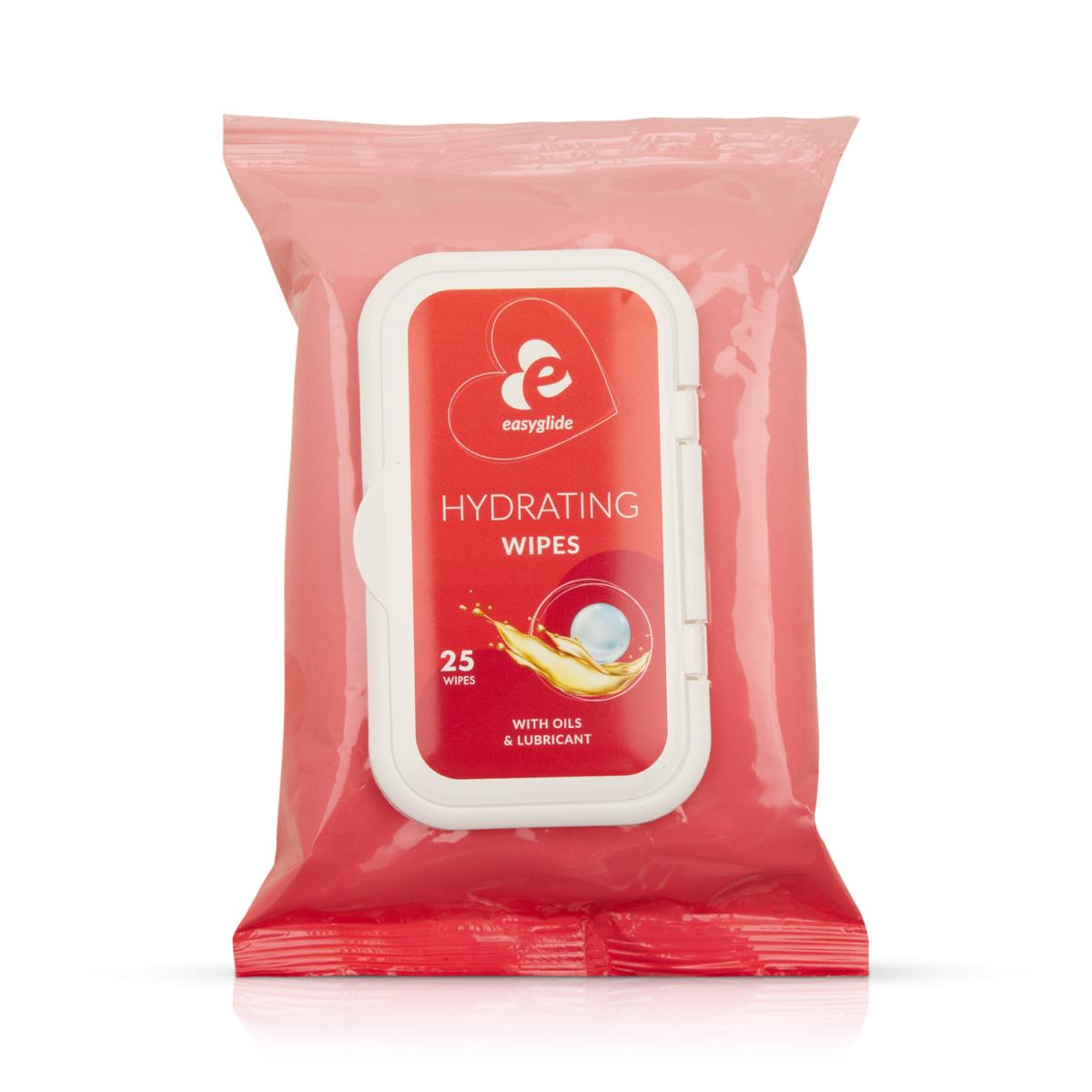 Toallitas íntimas lubricantes con aceites