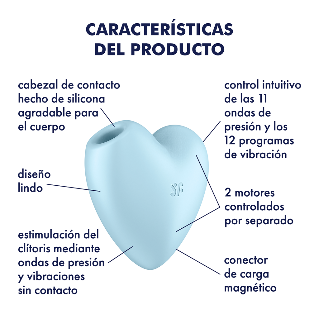 Satisfyer Cutie Heart Succionador de clítoris Satisfyer 4