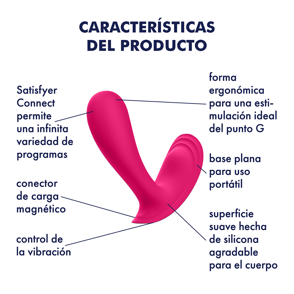 Satisfyer Top Secret Connect App Vibrador vaginal Satisfyer 5