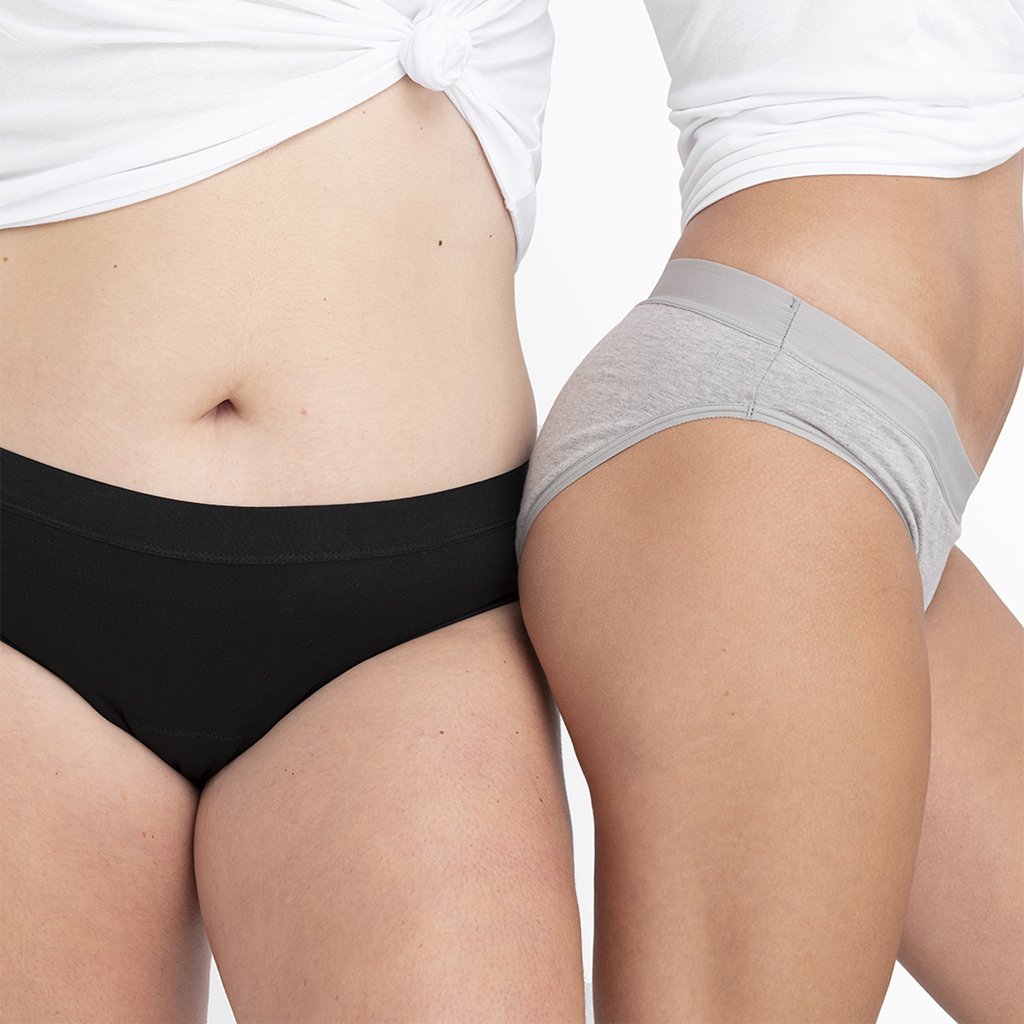 Kiwitas Classic Sporty Braguitas menstruales Platanomelón 16