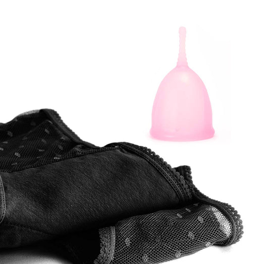 Braguitas menstruales Kiwitas Classic Plumeti + Copa menstrual Gina