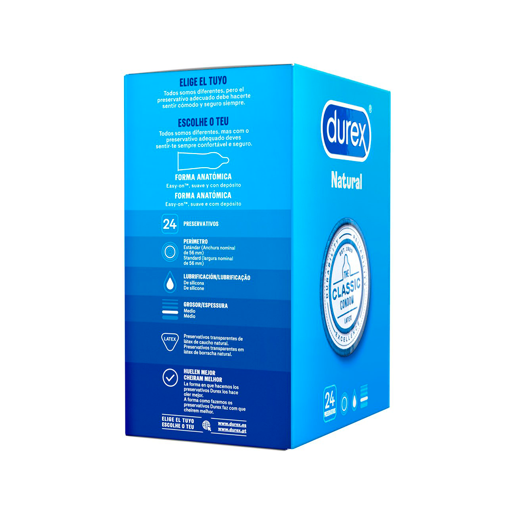 Preservativos Natural Comfort Preservativos Durex 7