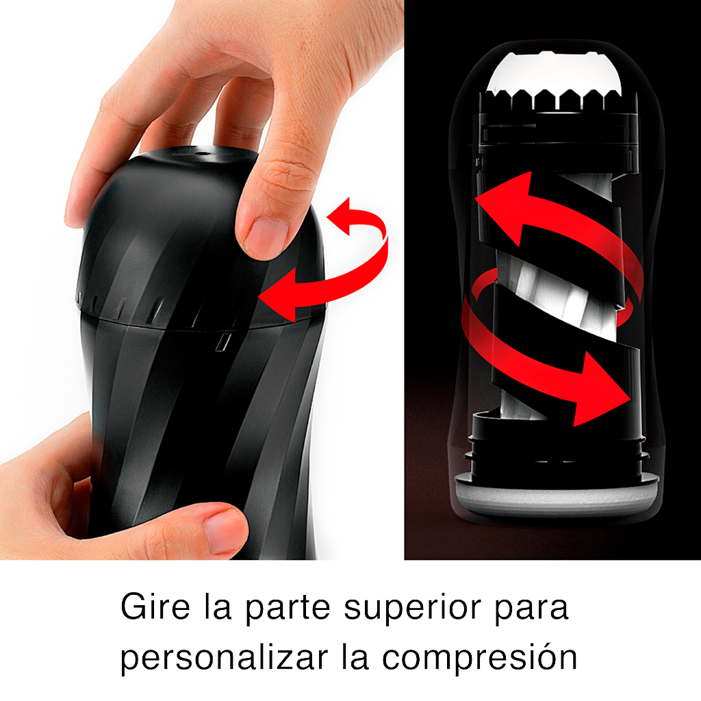 Air-Tech Twist Tickle Masturbador para pene Tenga 3